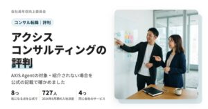 アクシスコンサルティング（AXIS Agent）の評判のアイキャッチ